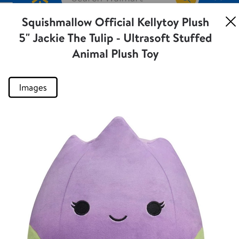🌷 ▪️ SQUISHMALLOWS ▪️ Tulip Jackie Squishmallow - Picture 3 of 3